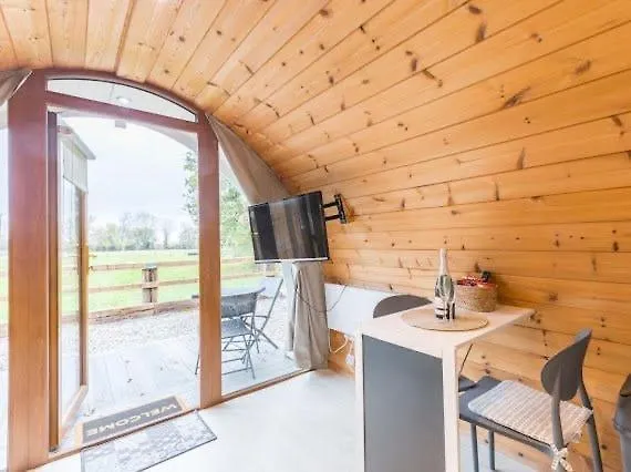 The Hideaway Glamping Pod 2 With Hot Tub & Cold Shower 나스